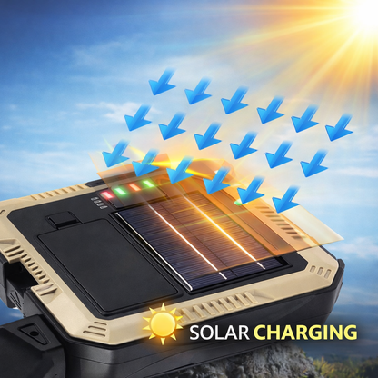 Combo Linterna con panel solar + Herramientas Powerson® + Regalo 🎁