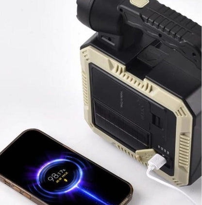 Combo Linterna con panel solar + Herramientas Powerson® + Regalo 🎁