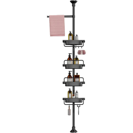 ESTANTERÍA TELESCÓPICA - 4 EN 1 + REGALO SORPRESA 🎁